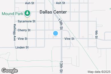 Map image of the property - 1305 Vine St
