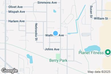 Map image of the property - 2107 Waitman Ave