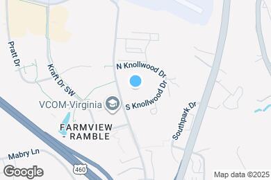 Map image of the property - 211 S Knollwood Dr