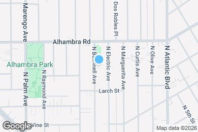 Map image of the property - 416 N Bushnell Ave