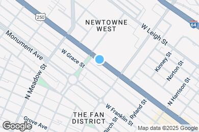 Map image of the property - 1639 W Broad St