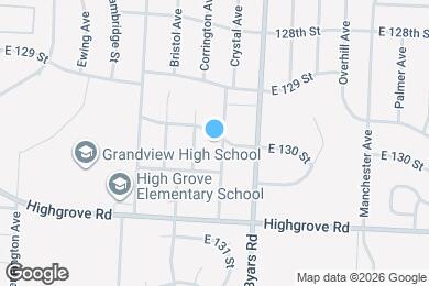 Map image of the property - 13002 Crystal Ave