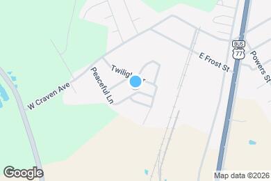 Map image of the property - 443 Daybreak St