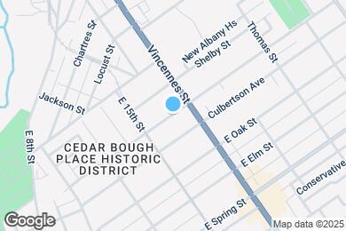 Map image of the property - 1630 Ekin Ave