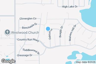 Map image of the property - 4508 Oakton Dr