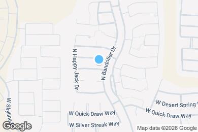 Map image of the property - 2472 W Cool Water Way