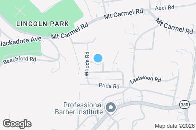 Map image of the property - 8616 Oakcrest Rd