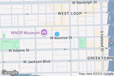 Map image of the property - 1053 W Monroe St