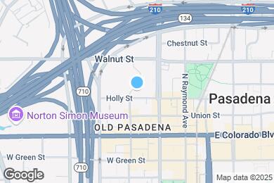 Map image of the property - AMLI Old Pasadena