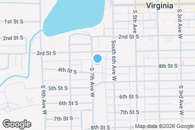 Map image of the property - 408 S 7th Ave