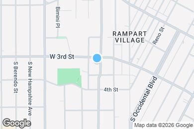 Map image of the property - 315 S Virgil Ave