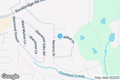 Map image of the property - 5801 Oakleaf Dr