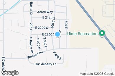 Map image of the property - 2300 450 E