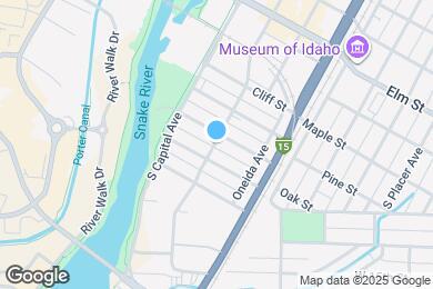 Map image of the property - 445 Chamberlain Ave