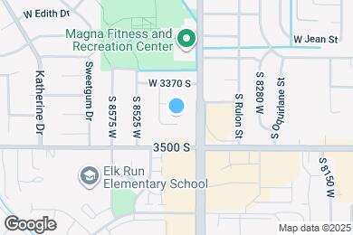 Map image of the property - 8446 W 3450 S