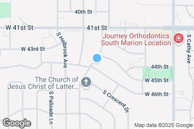 Map image of the property - 3704 S Fairhall Ave