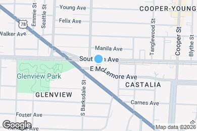 Map image of the property - 1936 E McLemore Ave