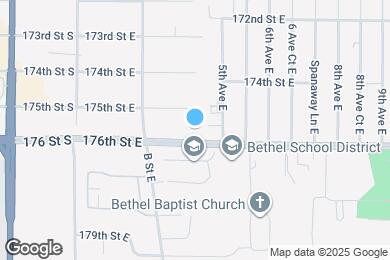 Map image of the property - 239 176th St E