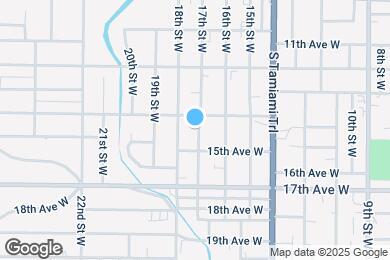 Map image of the property - 1414 17th St W