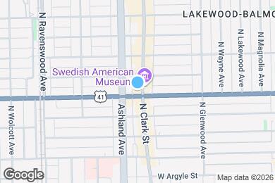 Map image of the property - 5202 N Clark St
