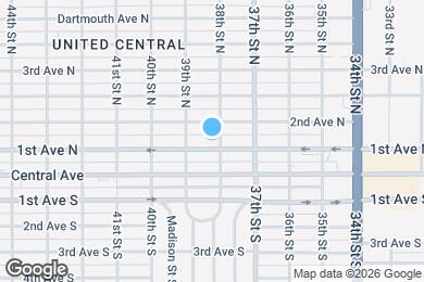 Map image of the property - 3815 1ST AVE N
