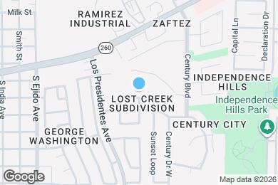 Map image of the property - 3818 N Lost Creek Loop