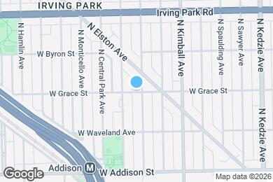 Map image of the property - 3508 W Grace St