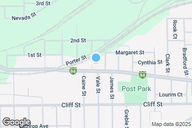 Map image of the property - 685 Michigan Ave