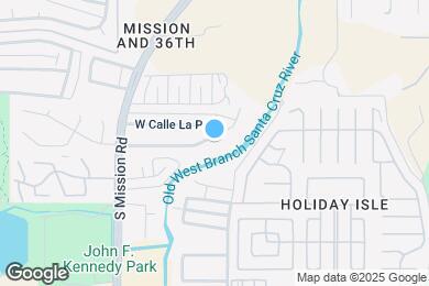 Map image of the property - 1615 W Calle Guadalajara