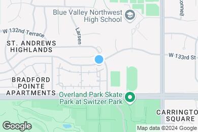 Map image of the property - Sovereign at Overland Park