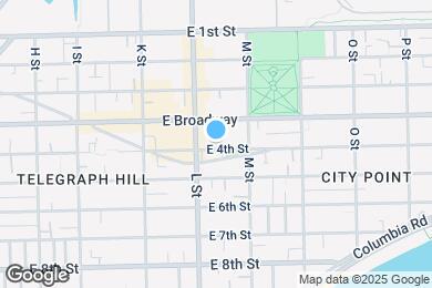 Map image of the property - 744 E 4th St