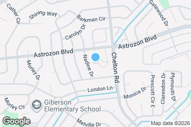 Map image of the property - 2482 Astrozon Cir