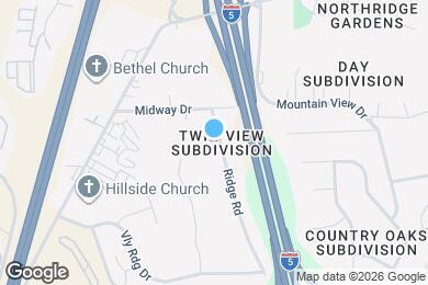 Map image of the property - 802 Ridge Rd