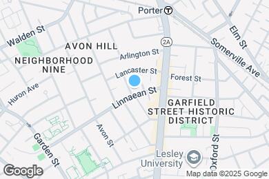 Map image of the property - 10 Agassiz St