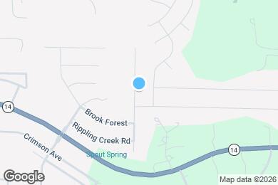 Map image of the property - 116 N Peach Brook