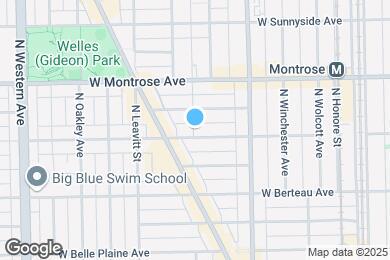 Map image of the property - 4309 N Hoyne Ave