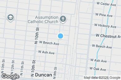 Map image of the property - 422 N 8th St