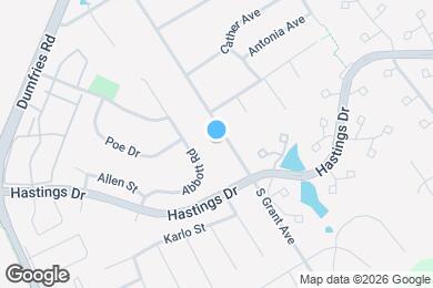 Map image of the property - 10120 S Grant Ave