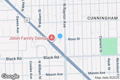 Map image of the property - 884 N Prairie Ave