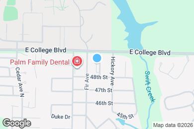 Map image of the property - 201 College Blvd E