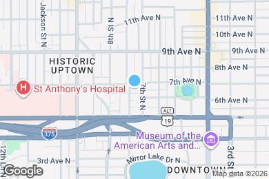 Map image of the property - 720 7th Ave N