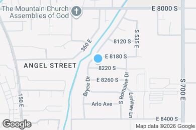 Map image of the property - 397 E 8220 S