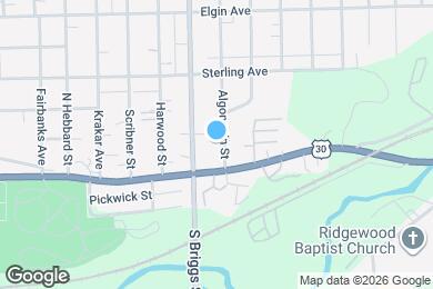 Map image of the property - 205 Algonquin St