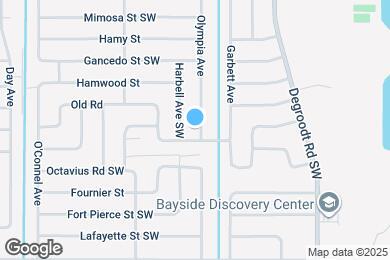 Map image of the property - 2088 Olympia Ave