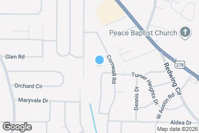 Map image of the property - 3602 Turner Heights Dr