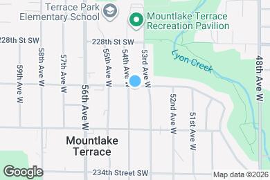 Map image of the property - 4 Bed 2 Bath Home in Mountlake Terrace!