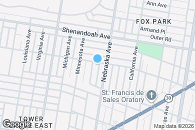 Map image of the property - 2918 Sidney St