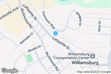 Map image of the property - 715 Lafayette St