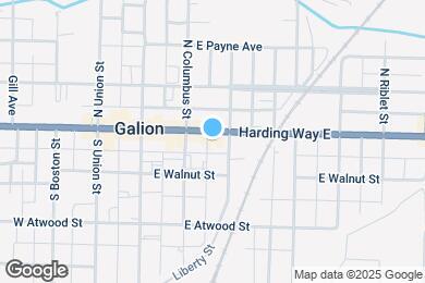 Map image of the property - 227 Harding Way E