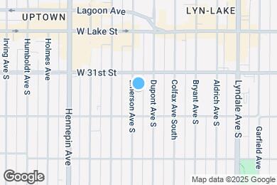 Map image of the property - 3121 Emerson Ave S